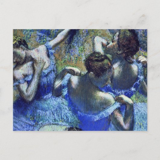 Edgar Degas – ブルーダンサー ポストカード (正面)