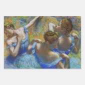 Edgar Degas – ブルーダンサー ラッピングペーパーシート (正面2)