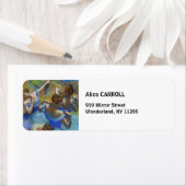 Edgar Degas – ブルーダンサー ラベル (インサイチュ)