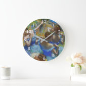 Edgar Degas – ブルーダンサー ラージ壁時計 (ホーム)