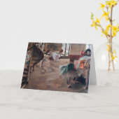 Edgar Degas – リハーサル カード (黄色い花)