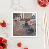 Edgar Degas – リハーサル スタンダードカクテルナプキン (インサイチュ)