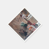 Edgar Degas – リハーサル スタンダードカクテルナプキン (角)