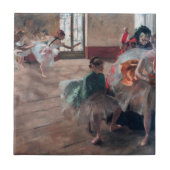 Edgar Degas – リハーサル タイル (正面)