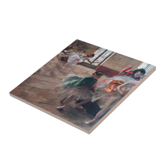 Edgar Degas – リハーサル タイル (側面)