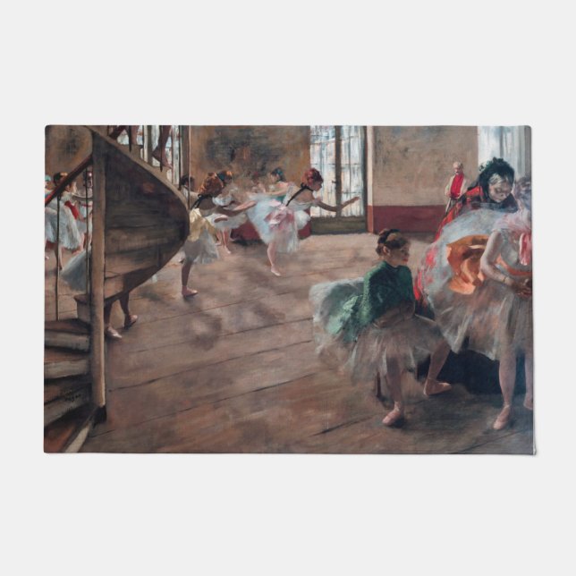 Edgar Degas – リハーサル ドアマット (正面)