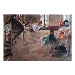 Edgar Degas – リハーサル フォトプリント