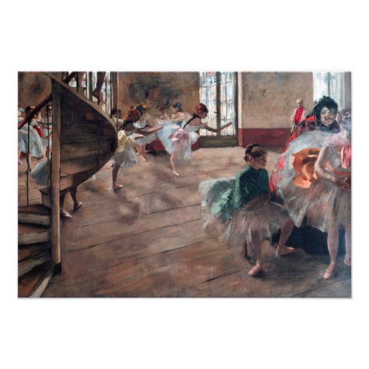 Edgar Degas – リハーサル フォトプリント (正面)