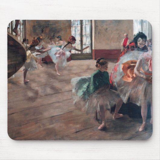 Edgar Degas – リハーサル マウスパッド (正面)