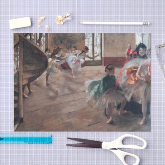 Edgar Degas – リハーサル 薄葉紙 (クラフト)