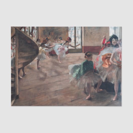 Edgar Degas – リハーサル 薄葉紙 (正面)