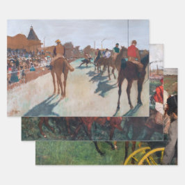 Edgar Degas – レーシングセレクション ラッピングペーパーシート