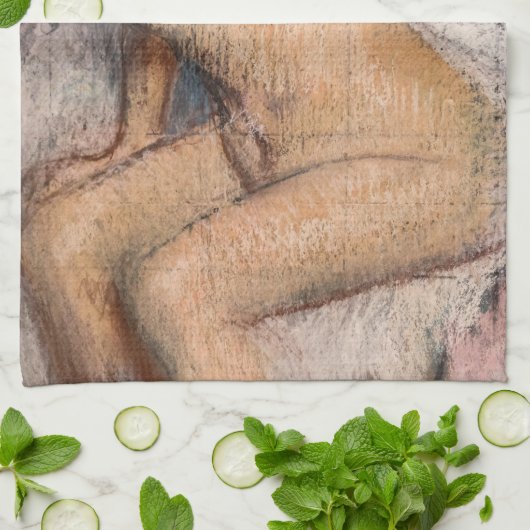 Edgar Degas – 入浴後 キッチンタオル (折り畳み)