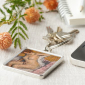 Edgar Degas – 入浴後 キーホルダー (側面)