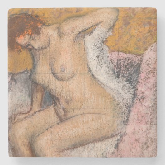 Edgar Degas – 入浴後 ストーンコースター (正面)