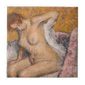 Edgar Degas – 入浴後 タイル (正面)