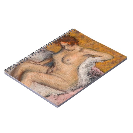 Edgar Degas – 入浴後 ノートブック (左側)