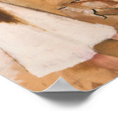 Edgar Degas – 女性が髪をコーミング ポスター (角)