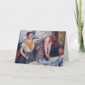 Edgar Degas – 女性アイロン カード (正面)
