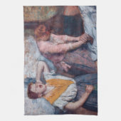 Edgar Degas – 女性アイロン キッチンタオル (縦)
