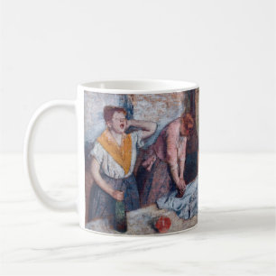 Edgar Degas – 女性アイロン コーヒーマグカップ