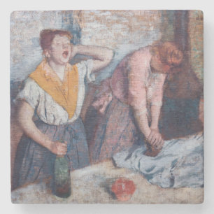 Edgar Degas – 女性アイロン ストーンコースター