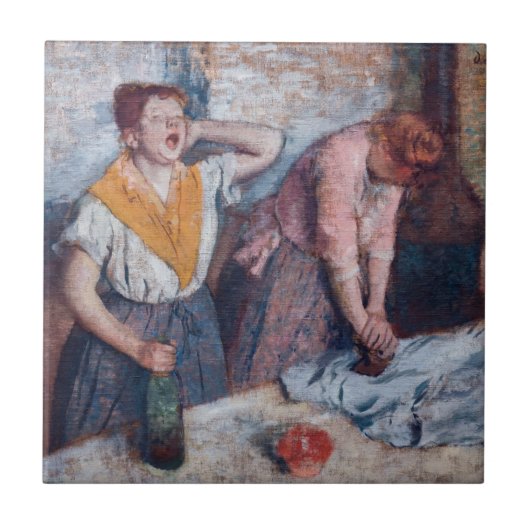 Edgar Degas – 女性アイロン タイル (正面)