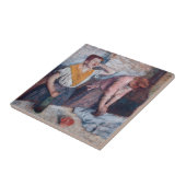 Edgar Degas – 女性アイロン タイル (側面)