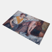 Edgar Degas – 女性アイロン ドアマット (アングル)