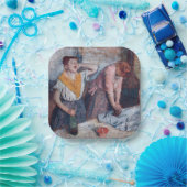 Edgar Degas – 女性アイロン ペーパープレート (パーティー)