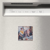 Edgar Degas – 女性アイロン マグネット (インサイチュ (食洗機))