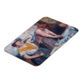Edgar Degas – 女性アイロン マグネット (左側)