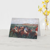 Edgar Degas – 紳士レース カード (黄色い花)