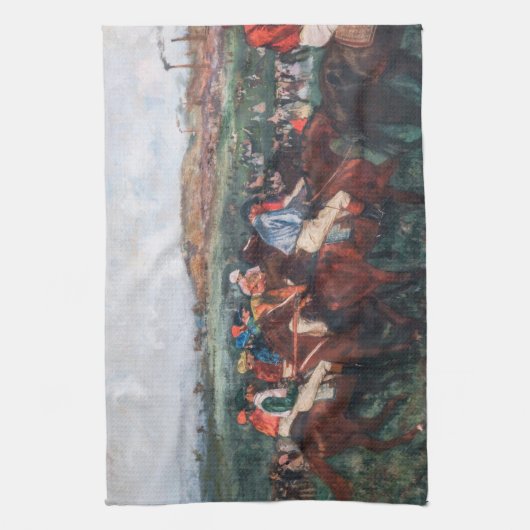 Edgar Degas – 紳士レース キッチンタオル (縦)