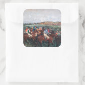 Edgar Degas – 紳士レース スクエアシール (バッグ)