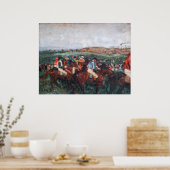 Edgar Degas – 紳士レース ポスター (キッチン)