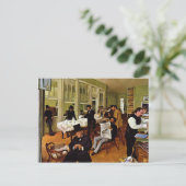 Edgar Degas – 綿花交換 ポストカード (スタンド正面)