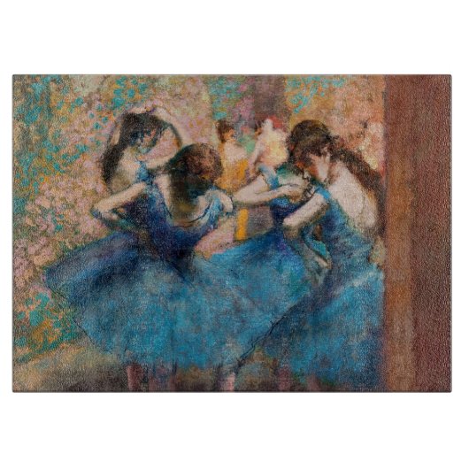 Edgar Degas – 青のダンサー カッティングボード (正面)