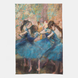 Edgar Degas – 青のダンサー キッチンタオル