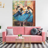Edgar Degas – 青のダンサー キャンバスプリント (インサイチュ (リビング))