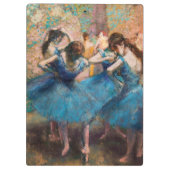 Edgar Degas – 青のダンサー クリップボード (裏面)