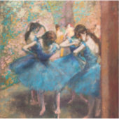 Edgar Degas – 青のダンサー シール (正面)