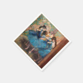 Edgar Degas – 青のダンサー スタンダードカクテルナプキン (角)
