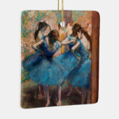 Edgar Degas – 青のダンサー セラミックオーナメント (右)