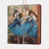 Edgar Degas – 青のダンサー セラミックオーナメント (左)