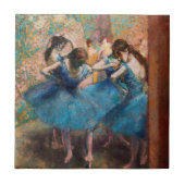 Edgar Degas – 青のダンサー タイル (正面)