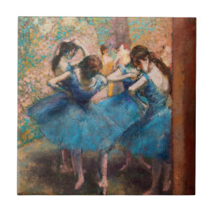 Edgar Degas – 青のダンサー タイル