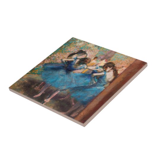 Edgar Degas – 青のダンサー タイル (側面)
