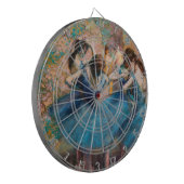 Edgar Degas – 青のダンサー ダーツボード (正面左)