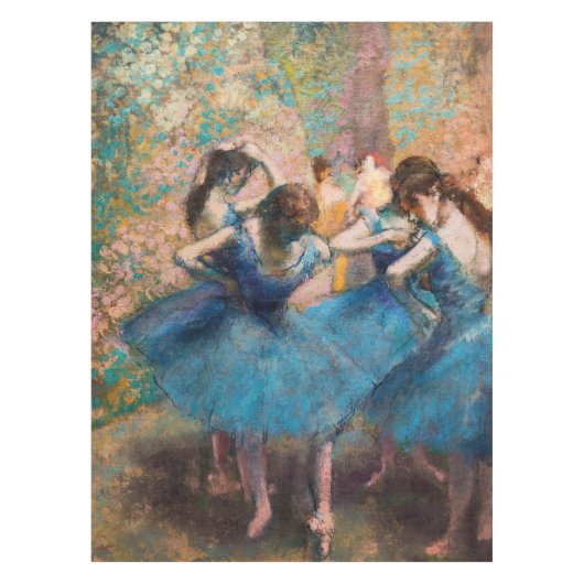 Edgar Degas – 青のダンサー テーブルクロス (正面)